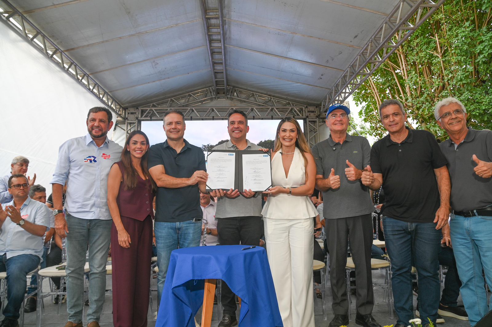 São José da Laje avança com assinatura da ordem de serviço para pavimentação asfáltica até a Usina Serra Grande